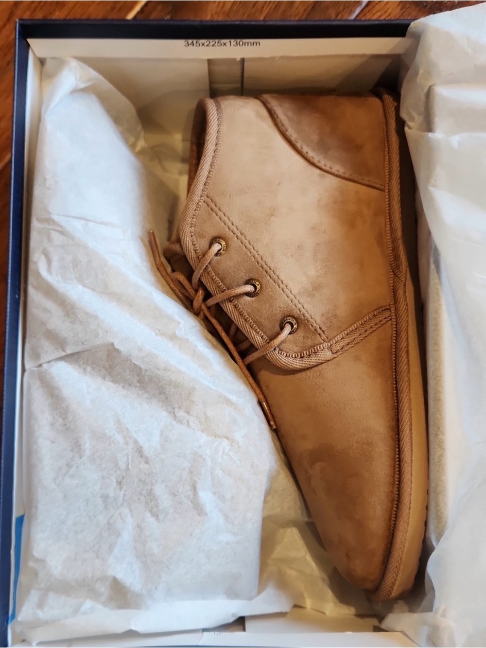 Nautica Men’s Winter Ankle Boot/Slipper - Sherpa Lined Lace-up for Cold Weather